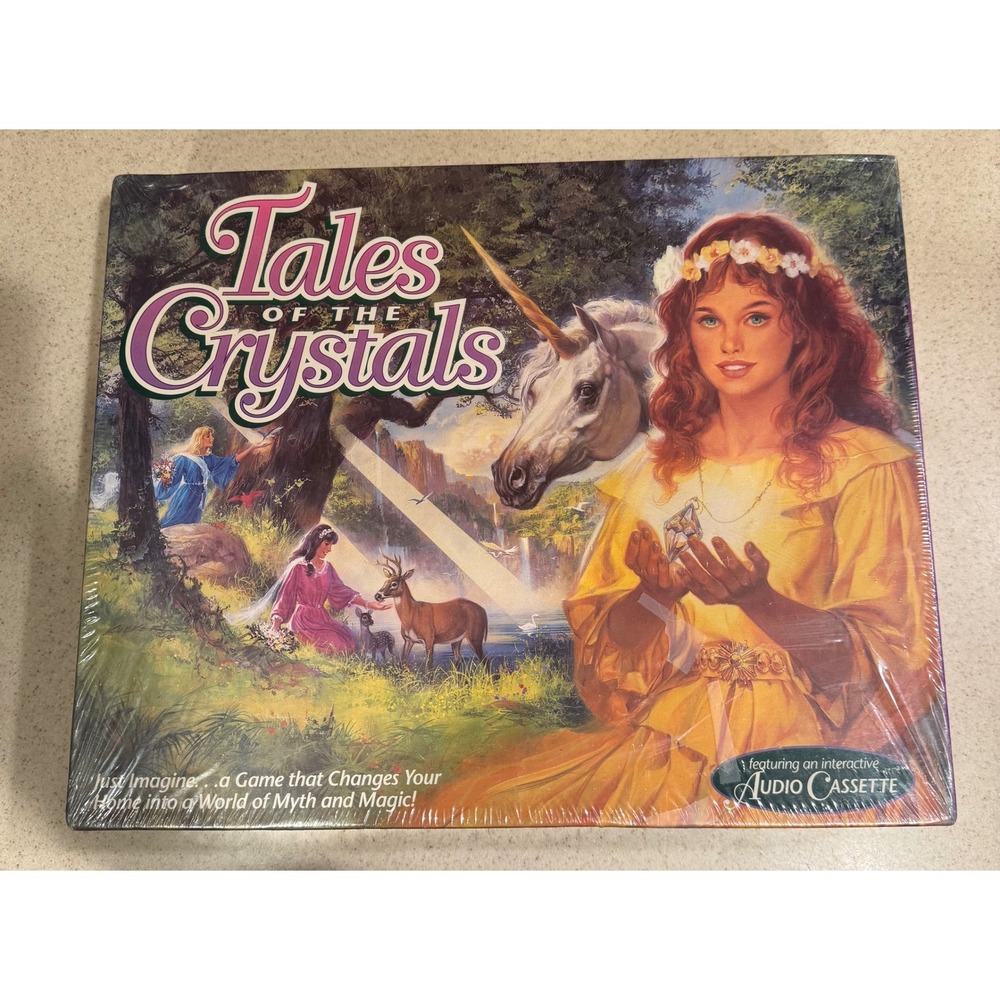 Vintage 1993 Milton Bradley Tales of the Crystals Game Sealed New Fantasy